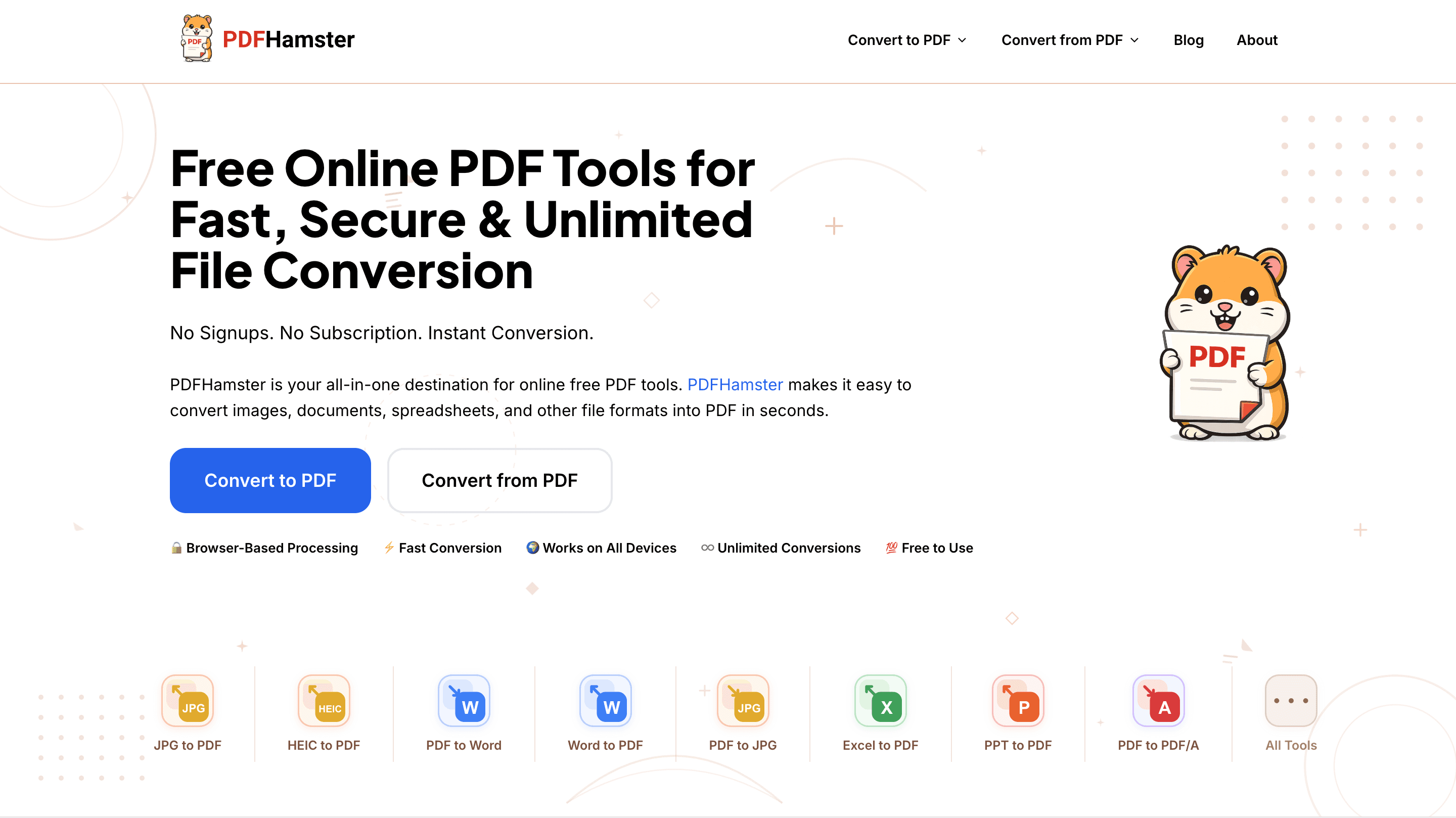 PDF Hamster screenshot
